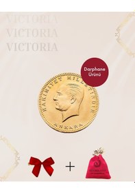 Resim Vıctorıa Gold 1 Adet Ata Tam-eski Tarihli 22 Ayar 
