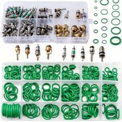 Resim Topnotch Multicolor Araç A C Tamir Kit O Ring Set Ve Ac Valf Çekirdekleri R12 R134a 