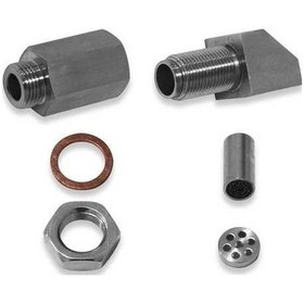 Resim Pazly 45 Derece O2 Oksijen Sensörü Genişletici Spacer Adaptörü Motor Parçası K19433 