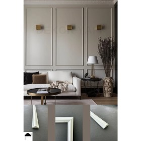 Resim Diecor Dekoratif Boyanabilir 2,5 cm Duvar Çıtası Kesimli Hazır Paket 