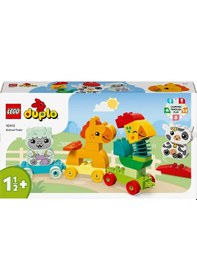 Resim LEGO® DUPLO® İlk Hayvan Trenim 10412 1½+ Eğitici Oyuncak Yapım Seti - 19 Parça 