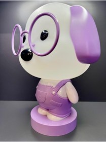 Resim Genel Markalar Köpek Model 3 Kademe Led Işık Çocuk Masa Gece Lambası-3d Galaxy Kuromi Hello Kitty Sevgili Oyuncak 