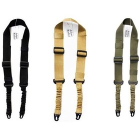 Resim Haki Yaylı Çift Nokta Askı Kayışı - Askeri Malzeme 