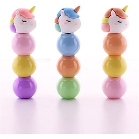 Resim 3 Adet 9 Kalemli Unicorn Tasarımlı Çocuklar Için Eğlenceli Renkli 