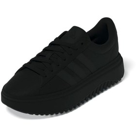 Resim adidas Grand Court Platform Kadın Spor Ayakkabı Jr0697 CBLACK/CBLACK/CBLACK 