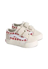 Resim Vans Old Skool V Bebek Günlük Ayakkabı Vn000ctgızq1 Kırmızı 