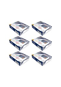 Resim Mas 280 Pls Renkli Ataç Pvc Kaplı 28 Mm 6 Adet 