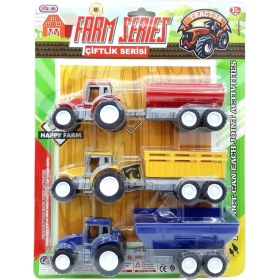 Resim Nizam Oyuncak Traktör Çiftlik Seti 3 Lü 