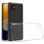 Resim Samsung Galaxy Uyumlu A05 Kılıf Kamera Korumalı Silikon Şeffaf Arka Kapak 