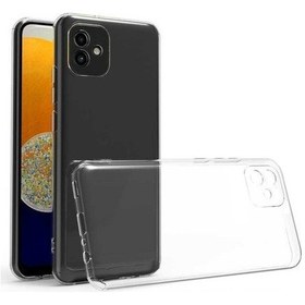 Resim Samsung Galaxy Uyumlu A05 Kılıf Kamera Korumalı Silikon Şeffaf Arka Kapak 