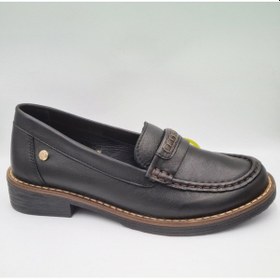 Resim Mammamia D25ya-3260-b Siyah Hakiki Deri Kadın Casual Ayakkabı Siyah 