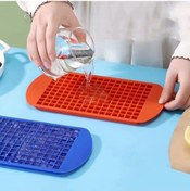 Resim Buffer 160'lı Mini Küp Şekilli Silikon Buzluk, Sunum Buzluk - 9092487653887drvs1 Çok Renkli 