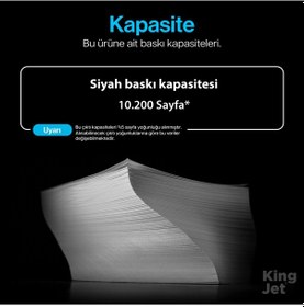 Resim Kingjet Canon Uyumlu 070h / Crg-070h Yüksek Kapasiteli 20'li Paket Toner Çipli Mf461dw 