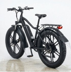 Resim heugers Long Muddy E-Bike Çamurluk Uzatma - RKS Skyjet Aperyder & 20x4.0 Kalın Tekerlekli Elektrikl 