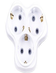 Resim Konza Golyat 3'lü Priz Topraklı Papatya Çoğaltıcı 