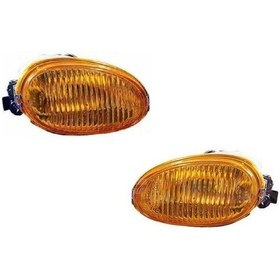 Resim Hyundai Accent 1998-2000 Sarı Sis Farı Sis Lambası Takım 