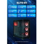 Resim Game Garaj Elite S11 Amd Ryzen 7 7800X3D 32GB Ram 1tb SSD RTX5070TI 360MM Sıvı Soğutma Freedos Oyuncu Tavsiye Sistem 