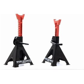 Resim Worldforce 3 Ton 4 Ayaklı Kriko Standı Araba Araç Sehpası 2 Adet 