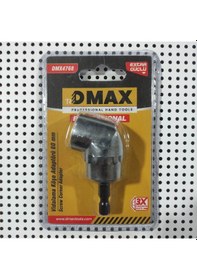 Resim Vidalama Köşe Adaptörü Manyetik 1/4 Hex Girişli Matkapa Uyumlu 60 Mm Dmx4768 
