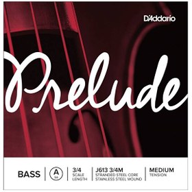 Resim D'Addario J613 3/4M Prelude A Kontrabas Teli (La) 