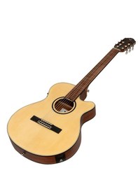 Resim Valler Vgx305 Naturel Cutaway İnce Kasa Perdesiz Elektro Gitar 