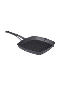 Resim Lava Döküm Izgara Tava 26x26 CM Kalp Figürlü 