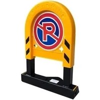 Resim Kilitli Otopark Bariyeri 3'lü Set 