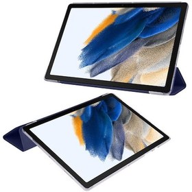 Resim Galaxy Tab A8 10.5 Sm-x200 2021 Uyumlu Zore Smart Cover Standlı 1-1 Kılıf-siyah Tablet Kılıfı 