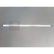 Resim FFC 24 Pin 40cm Düz 0.5mm Adımlı Esnek Flex Kablo Awm 20624 80c 60v Şerit Fleks Film 