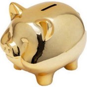 Resim Dinosaurs Altın Domuz Kumbara Sevimli Sikke Kumbara Yaratıcı Ev Mobilyası Şanslı Domuz Dekorasyon 