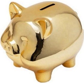 Resim Dinosaurs Altın Domuz Kumbara Sevimli Sikke Kumbara Yaratıcı Ev Mobilyası Şanslı Domuz Dekorasyon 