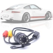 Resim Tiger Marketing Araba Geri Görüş Kamerası 8 Ir Ledli Gece Görüşlü Çift Aparatlı Mesafe Çizgili 