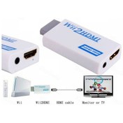 Resim Nintendo Wii Hdmı Tv Kablo Çevirici Adaptör 4542P Dönüştürücü Ek 