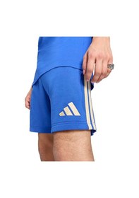 Resim Adidas Fıfa World Cup 26 İtalya Dna Şort Erkek Futbol Şortu Jz2065 Mavi Mavi 