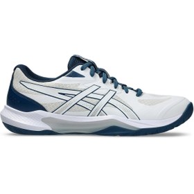 Resim Asics GEL-TACTIC 13 Erkek White/Bluebell Voleybol Ayakkabısı 1071A114-101 