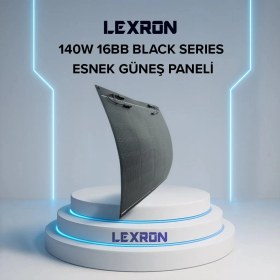 Resim Lexron 140W 16BB Black Series Topcon Güneş Paneli 