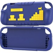 Resim Nintendo Switch 2 Back Cover Protective Back Grip Holder - Mavi 