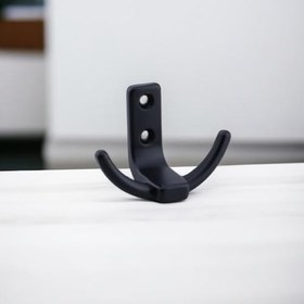 Resim Çapa Askı Siyah Dolap Askılık Askılığı Duvar Vestiyer Banyo Mutfak Elbise Kıyafet Askısı Portmanto 