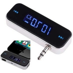 Resim Createtech Lcd 3.5mm Müzik Audio Fm Cep Verici Araba Mp3 Küçük Boyut Beyaz ' Beyaz 