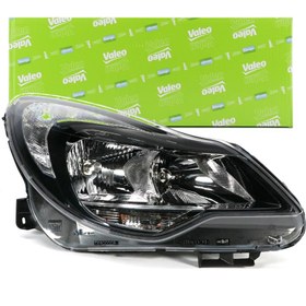 Resim Opel Corsa D Makyajlı Ön Sağ Far Füme Renkli Valeo 45287 