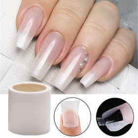 Resim 1 Rulo Tırnak Onarım Bandı, Kendinden Yapışkanlı Fiberglas Takviye, Güçlü Uzatma Tırnak Etiketi, Kırık Tırnak Uçlarını Koruyun, Formaldehitsiz, Zırh Etkisi, Manikür Aracı 