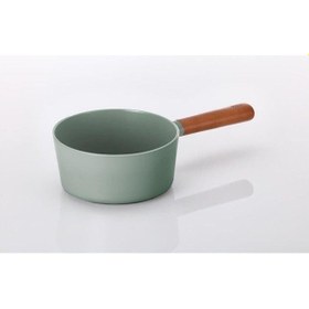 Resim Neoflam Fika Cam Kapaklı Alüminyum Döküm Sos Tencere 18 CM Gri 