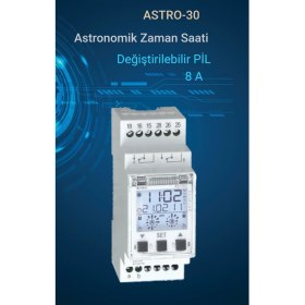 Resim PremiumPort Astro-30 Astronomik Zaman Saati, Değiştirilebilir Pil ile Güçlü ve Dayanıklı 