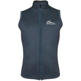 Resim Free-Moto Motorsikletçi Dik Yaka Neopren Yelek 