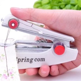 Resim Spring Come Mini Kolay Seyehat ve Ev Tipi El Dikiş Dikme Makinası ( Lisinya ) 