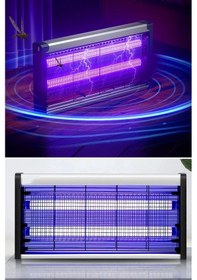 Resim 2 X 10 W Çok Kaliteli, 20 M2 İç Mekan Sinek - Uçan Haşere Öldürücü Cihaz, Elektrikli Sinek Öldürücü 