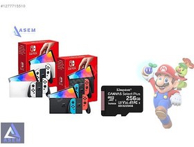 Resim Takas Mevcut: Nintendo OLED | 256 GB Sd Kart & 50 Oyun Dahil 