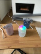 Resim NOVAREX Global H2O Mini Hava Nemlendirici – Led Işıklı Buhar Makinesi 