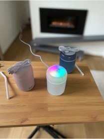 Resim NOVAREX Global H2O Mini Hava Nemlendirici – Led Işıklı Buhar Makinesi 