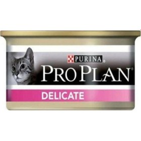 Resim Purina Pro Plan Delicate Hindili Kedi Konservesi 48 x 85 G 
